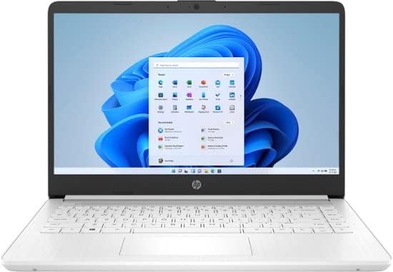 HP Stream 14 Laptop, Intel Celeron Core, 4 GB RAM, 64 GB Storage, 14” HD Anti-Glare Display, Windows 11, Long Battery Life, Thin & Portable, Includes 1-Year Microsoft 365, TiTac, SILVER