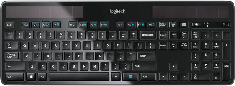Logitech K750 Wireless Solar Keyboard for MAC Black