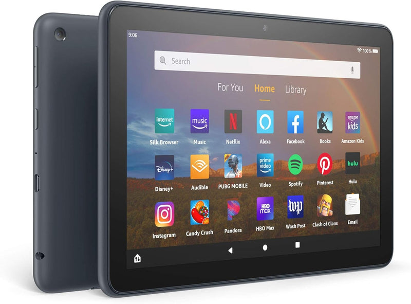 Amazon Fire HD 8 Plus tablet, HD display, 32 GB, (2020 release), our best 8" tablet for portable entertainment, Slate