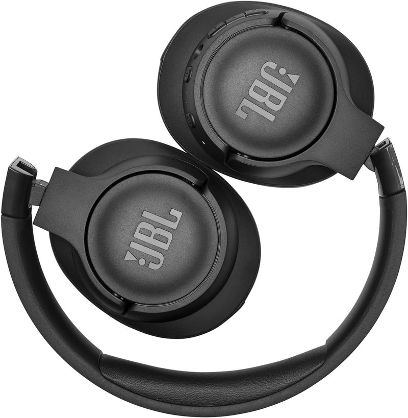 JBL Tune 760NC Over-Ear Headphones - Lightweight JBL Headphones Wireless Bluetooth, Foldable with Active Noise Cancellation - Bulk Packaging - Black