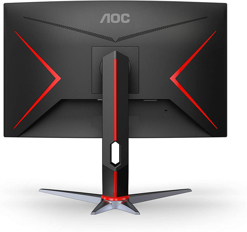 AOC CQ27G2 27" Super Curved Frameless Gaming Monitor QHD 2K, 1500R Curved VA, 1ms, 144Hz, FreeSync